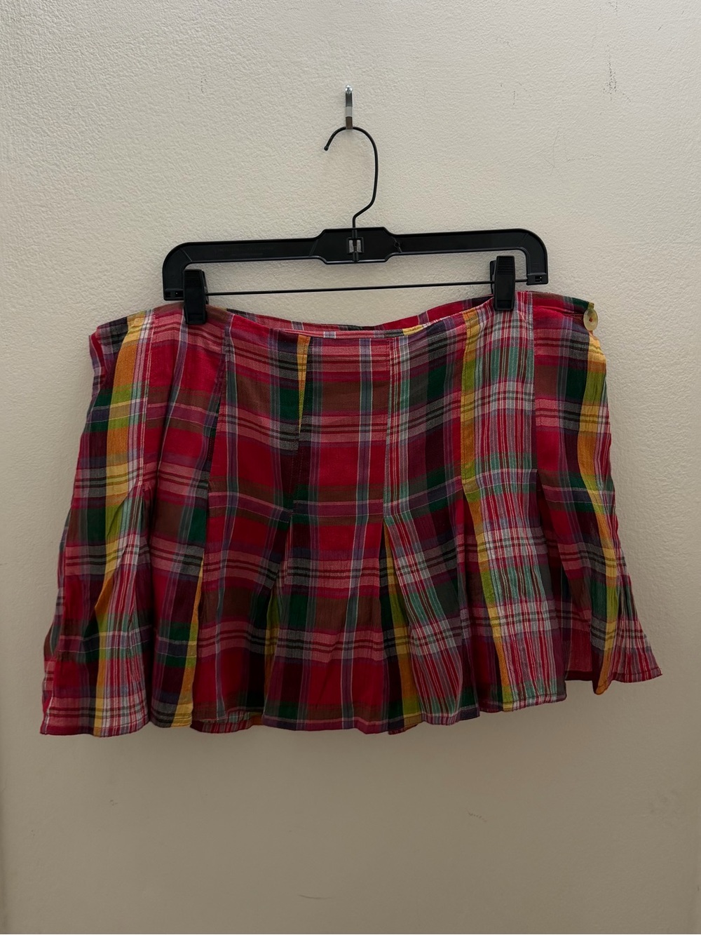 Urban Outfitters 100% Cotton BDG Plaid Mini Skort